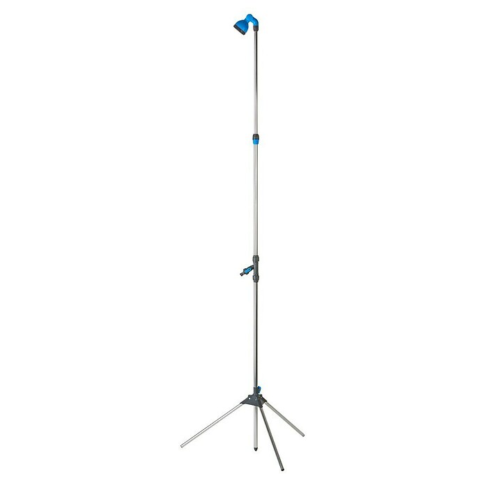 Gre Ducha de jardín portátil (Altura: 220 cm, Aluminio, Plateado) | BAUHAUS