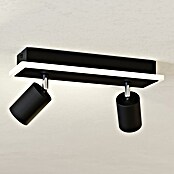 Eglo Downlight LED empotrable (12 W, L x An x Al: 34 x 10 x 14 cm, Negro, Blanco cálido) | BAUHAUS