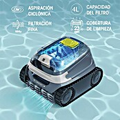 Zodiac Robot de piscina CNX-Li5220 iQ (Funcionamiento con batería, Específico para: Piscinas de hasta 50 m², Potencia de filtración: 15 m³/h) | BAUHAUS