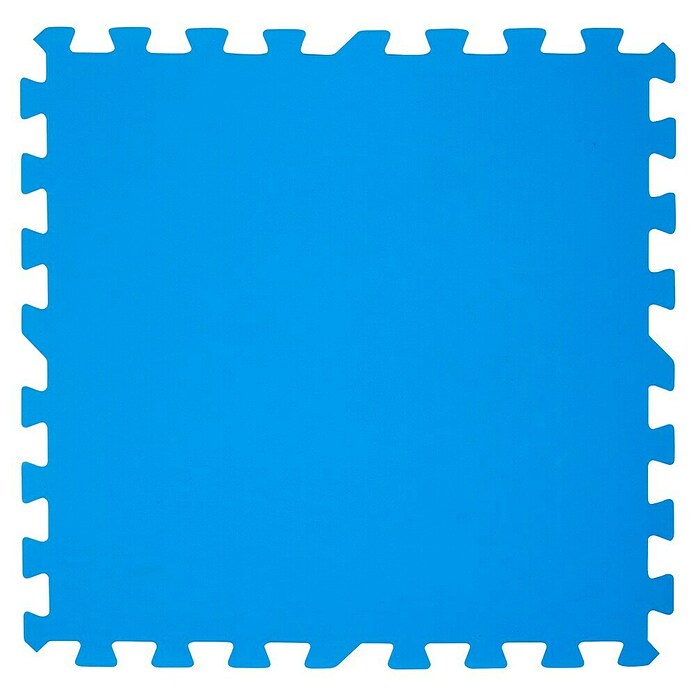 Gre Estera de protección de suelo de piscina (L x An: 50 x 50 cm, Azul)