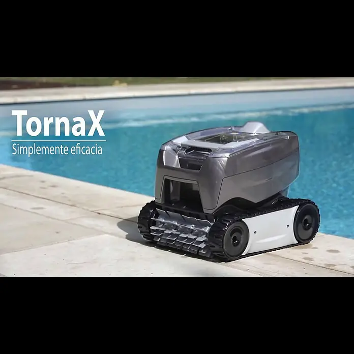Zodiac Robot de piscina Tornax GT3220 TILE - Funcionamiento en red, Piscinas de hasta 9 x 4 m, 11 m³/h - Robot limpiafondos de piscina TornaX - Zodiac