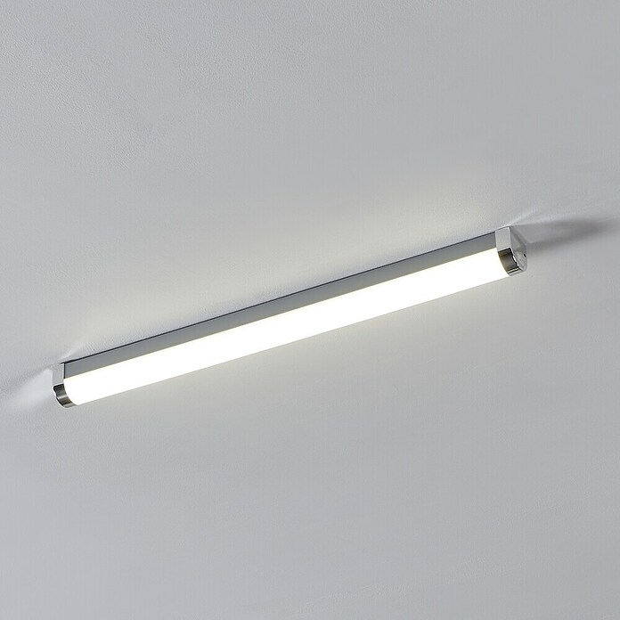 Eglo LED svjetiljka za ogledala Tragacete 1  (15,5 W, D x Š x V: 60 x 4,5 x 4,5 cm, Krom, Neutralno bijelo) | BAUHAUS