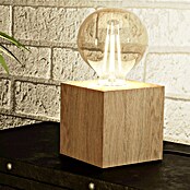 Eglo Tischleuchte PRESTWICK 2 (40 W, L x B x H: 9,5 x 9,5 x 9,5 cm, Braun, E27) | BAUHAUS
