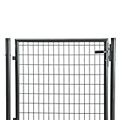 Puerta de valla Residencial (100 x 100 cm, Gris, Metal) | BAUHAUS