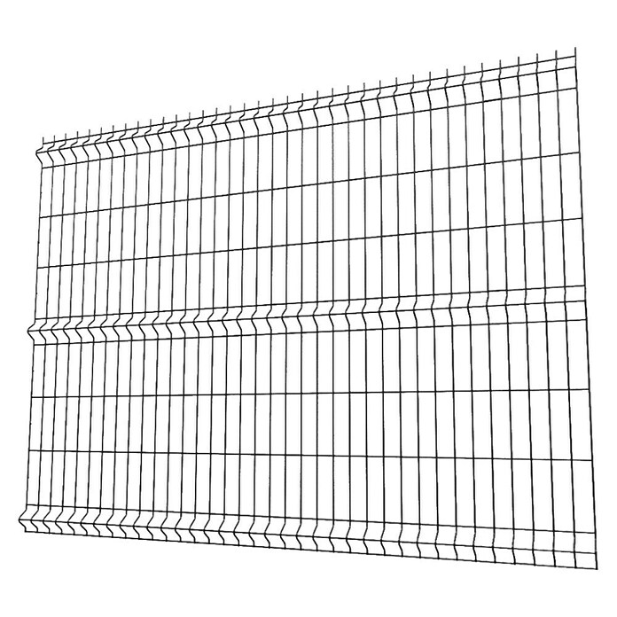 Panel de malla Eco Plus en kit (2 x 1,5 m, Gris, 8 pzs.) | BAUHAUS