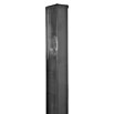 Poste para cercado Hércules (Altura: 105 cm, Gris, Acero) | BAUHAUS