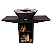 Purline Barbacoa de carbón EFP57B (Diámetro de la superficie de la parrilla: 60 cm, Negro) | BAUHAUS