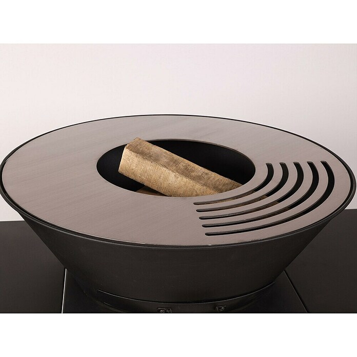 Purline Barbacoa de carbón EFP57B (Diámetro de la superficie de la parrilla: 60 cm, Negro) | BAUHAUS