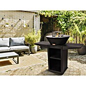 Purline Barbacoa de carbón EFP57B (Diámetro de la superficie de la parrilla: 60 cm, Negro) | BAUHAUS