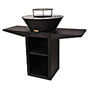 Purline Barbacoa de carbón EFP57B (Diámetro de la superficie de la parrilla: 60 cm, Negro) | BAUHAUS