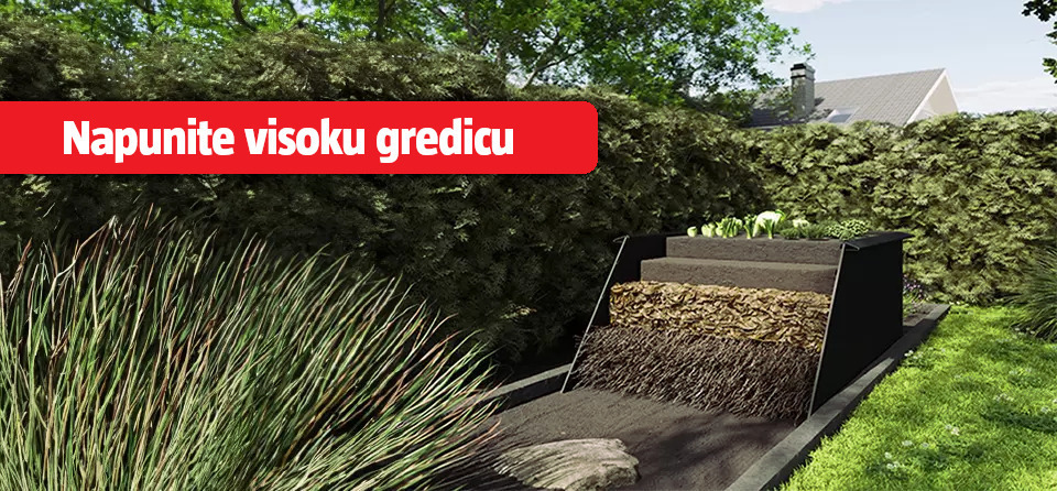 punjenje visoke gredice