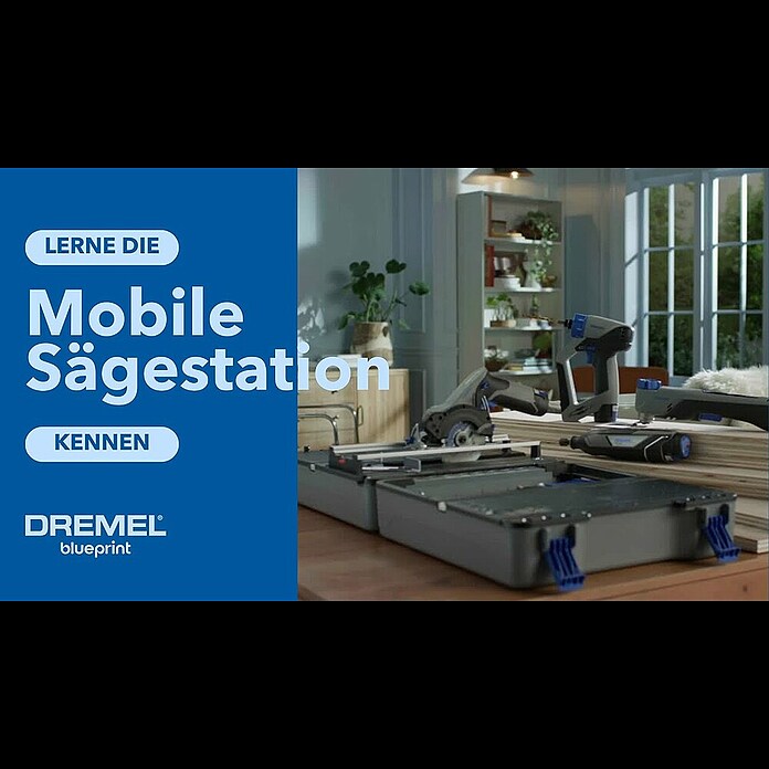 Dremel Mobile Sägestation Blueprint CS12V-S1C (12 V, 1 Akku, 2 Ah, Leerlaufdrehzahl: 5.000 U/min) | BAUHAUS