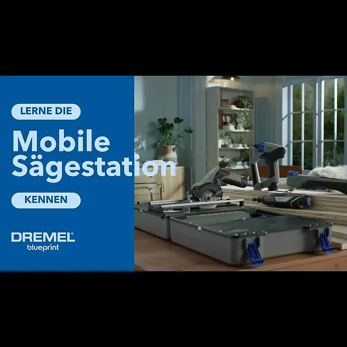 Dremel Mobile Sägestation Blueprint CS12V-S1C - 12 V, 1 Akku, 2 Ah, Leerlaufdrehzahl: 5.000 U/min - Dremel Blueprint - Lerne die neue Mobile Sgestation kennen