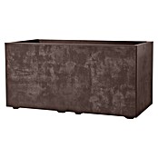 Deroma Millennium Macetero para plantas (L x An x Al: 79 x 39 x 39 cm, Plástico, Brownstone) | BAUHAUS