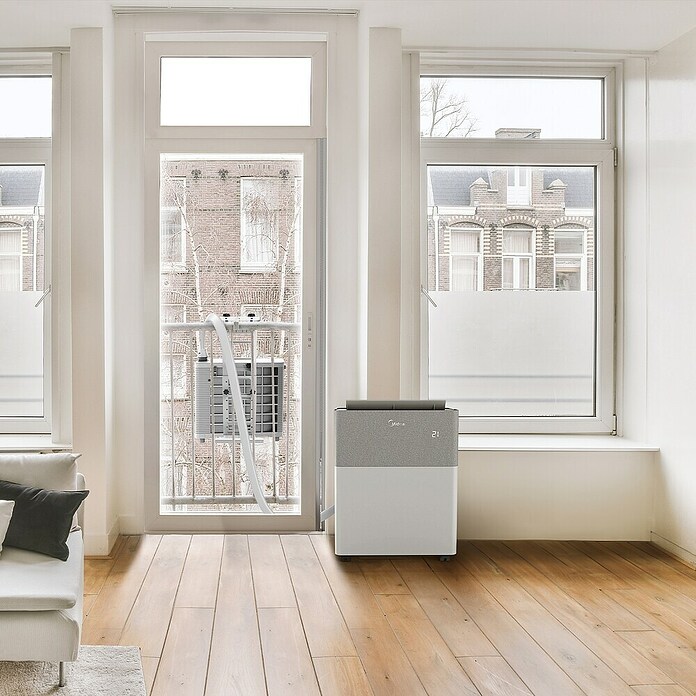 Midea Split airco PortaSplit 12.000 Btu (Koelcapaciteit: 3.500 W, Verwarmingsvermogen: 3.500 W, Grootte van de ruimte: 42 m²) | BAUHAUS
