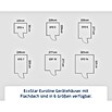 EcoStar Gerätehaus Euroline Trend EFD10 (Außenbreite inkl. Dachüberstand: 285 cm, Außentiefe inkl. Dachüberstand: 278 cm, Stahl, Anthrazitgrau, Doppeltür) | BAUHAUS
