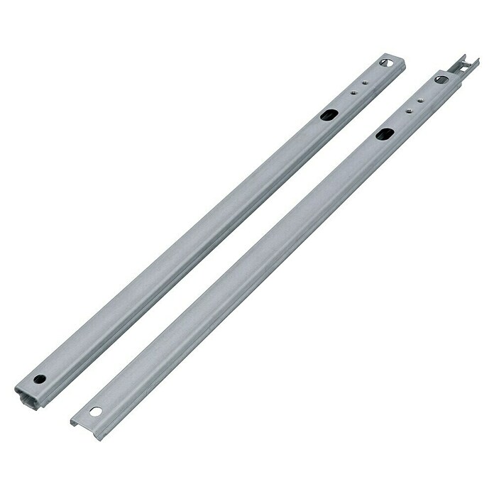 Stabilit Schubladenführung (Länge Schubkasten: 315 - 550 mm, Traglast: 10 kg, Teilauszug, Nutmontage am Schubkasten, Verzinkt)