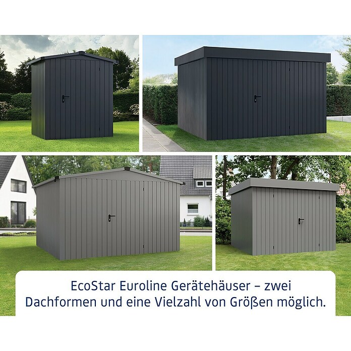 EcoStar Regalboden 480 (Breite: 108 cm, Passend für: EcoStar Gerätehaus Euroline Trend) | BAUHAUS