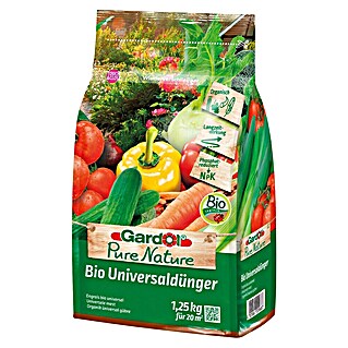 Gardol Pure Nature Universaldünger Bio (1,25 kg, Max. Anwendungsfläche: 20 m²)