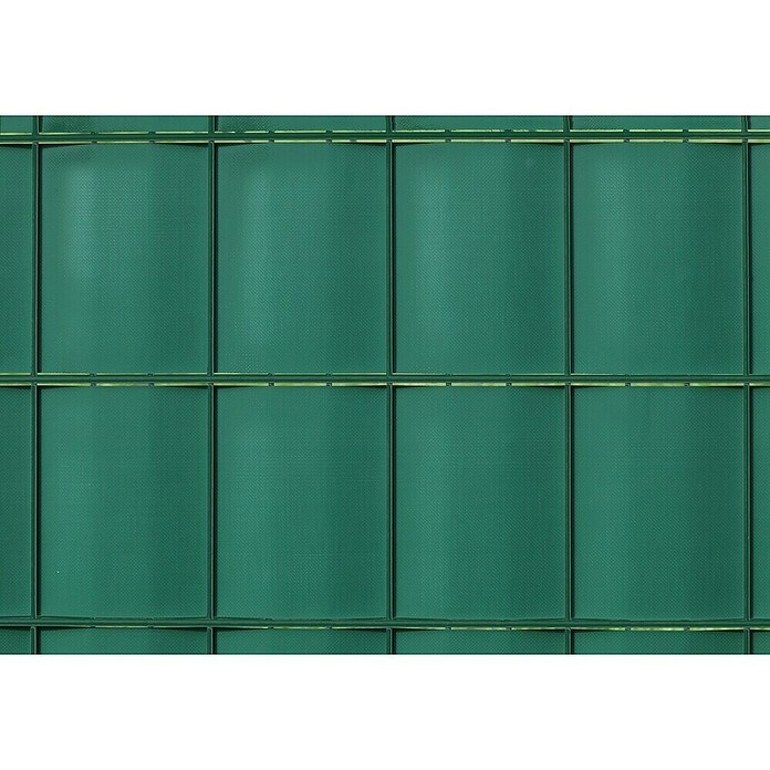 Floraworld Sichtschutzstreifen (L x H: 20,5 m x 19 cm, Dunkelgrün) | BAUHAUS