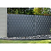 Floraworld Sichtschutzstreifen (251,5 x 19 cm, Anthrazit) | BAUHAUS