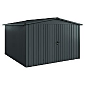 EcoStar Gerätehaus Euroline Trend ESD 14 (Außenbreite inkl. Dachüberstand: 333 cm, Außentiefe inkl. Dachüberstand: 325 cm, Stahl, Anthrazitgrau, Doppeltür) | BAUHAUS
