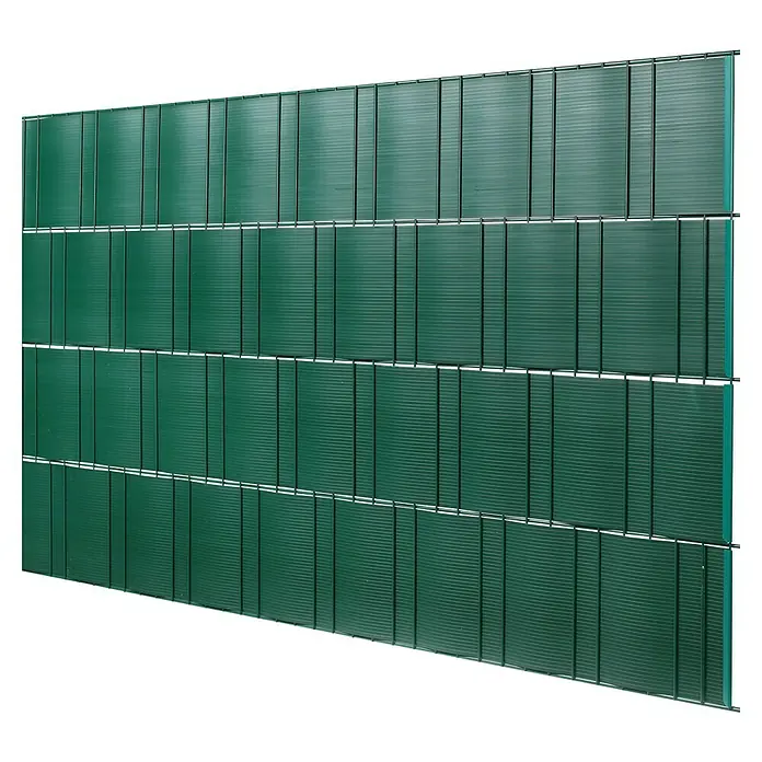 Floraworld Sichtschutzstreifen - L x H: 202 x 24 cm, Dunkelgrün - Die grüne Sichtschutzwand bietet Privatsphäre und Schutz. Ideal für Gärten oder Terrassen, schützt sie vor neugierigen Blicken und Wind.