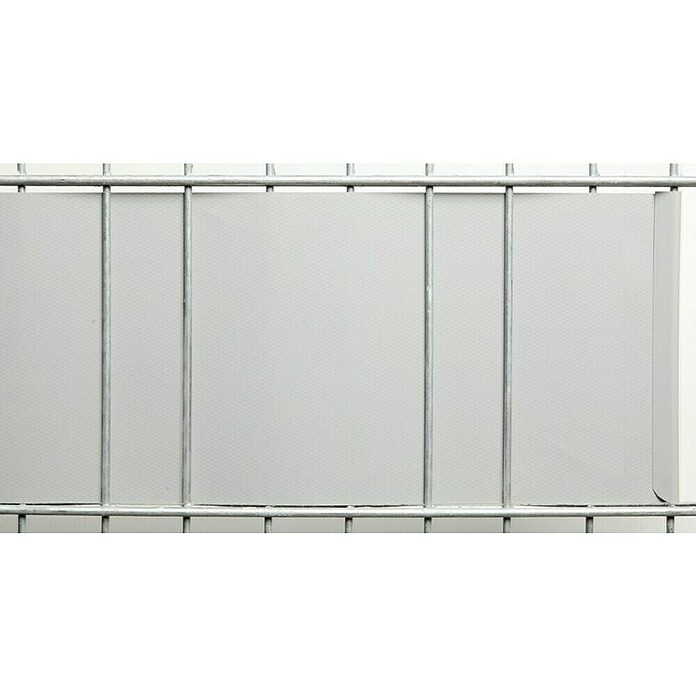 Floraworld Sichtschutzstreifen (L x H: 205 x 19 cm, Silbergrau) | BAUHAUS