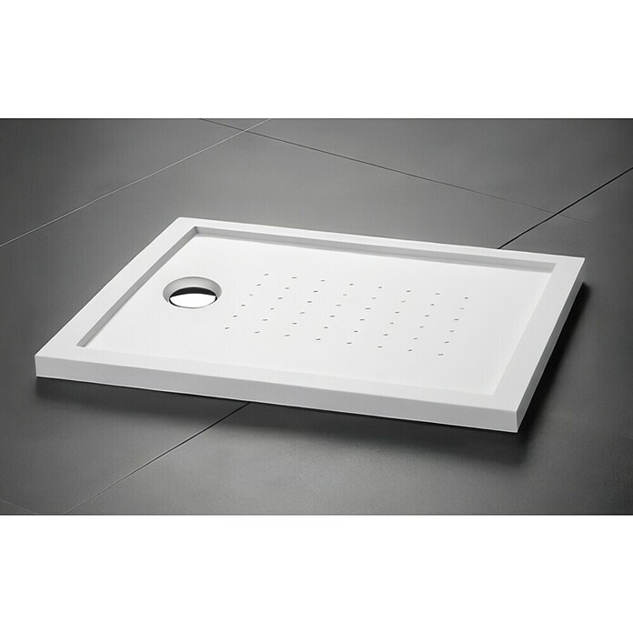 Plato de ducha acrílico (L x An: 70 x 160 cm, Acrílico sanitario, Blanco)