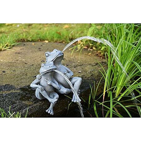 Heissner Wasserspeier Froschpaar (L x B x H: 180 x 280 x 300 mm)