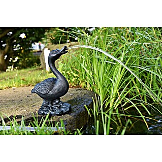 Heissner Wasserspeier Gans (160 x 260 x 360 mm, Kunststoff)