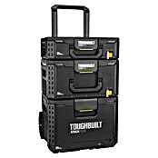 ToughBuilt StackTech Werkzeugkoffer-Set 3-tlg. (L x B x H: 50 x 56 x 83 cm, 3 -tlg., Räder) | BAUHAUS
