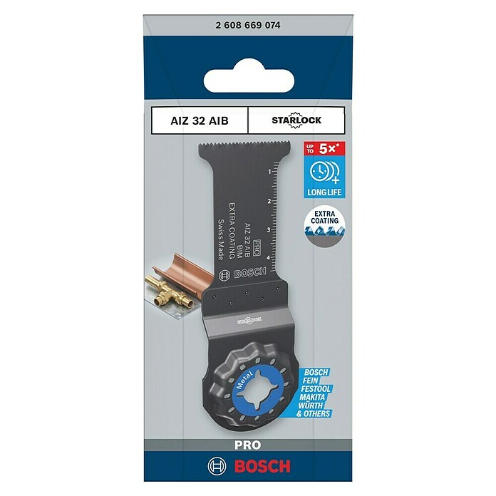 Bosch Professional Hoja de sierra de inmersión AIZ 32 AIB (40 x 32 mm, Apto para: Metal) | BAUHAUS