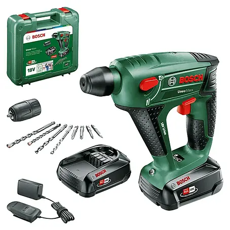 Bosch Power for All 18V Martillo perforador de batería Uneo Maxx