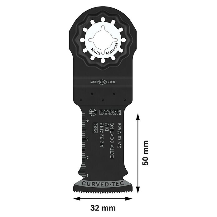Bosch Professional Hoja de sierra de inmersión AIZ 32 APIB (50 x 32 mm, Madera / metal / plástico) | BAUHAUS