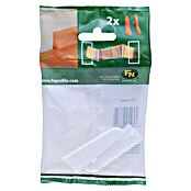 ENDSTUECKE FU60L WEISS               2ST