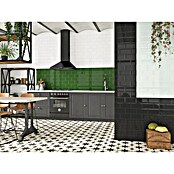 Revestimiento de pared Bisel (10 x 20 cm, Negro, Brillante) | BAUHAUS