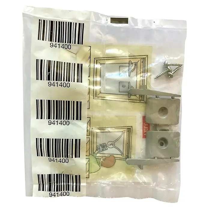 Velux Montage-Set ZOZ 230 - Passend für: VELUX Dachfenster & Sonnenschutzprodukte ab dem Baujahr 2000 - Verpackung mit Bilderrahmenhalterung, Schrauben und Montageanleitung. Ideal zum Aufhängen von Bildern und Spiegeln.