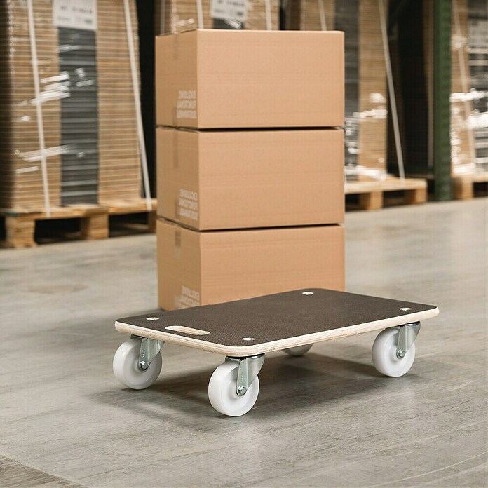 Wagner System Transportni podložak sa kotačićima MM1609  (D x Š x V: 57,5 x 29 x 11 cm, Nosivost: 250 kg, Drvo) | BAUHAUS