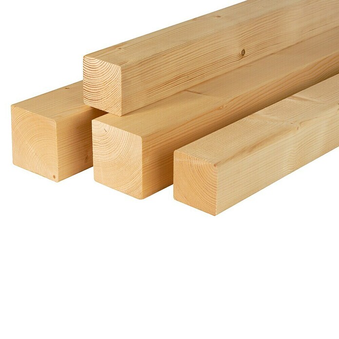 Rettenmeier Kantholz Do It Wood GKL HF (Fichte, L x B x S: 300 x 9,4 x 9,4 cm, Naturbelassen) | BAUHAUS
