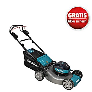 Makita XGT 40V max. Akku-Rasenmäher LM002GT204 (40 V, 2 Akkus, 5 Ah, Schnittbreite: 53 cm)