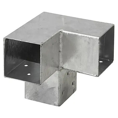 Plus  Eckbeschlag für Zaunpfosten Cubic