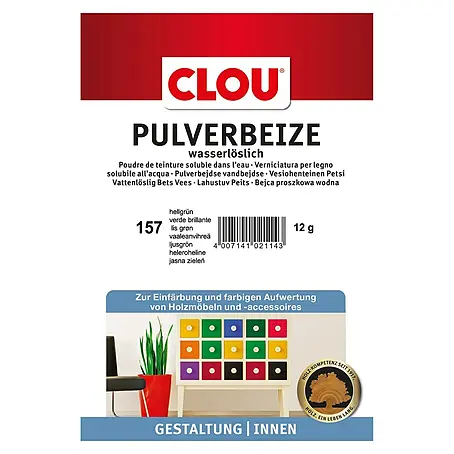 Clou  Holzbeize Pulverbeize
