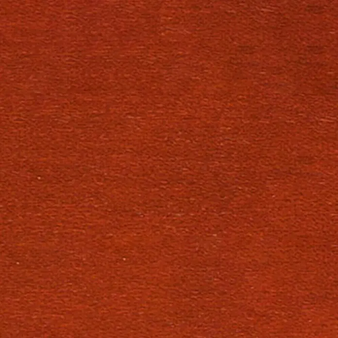 Clou Holzbeize Pulverbeize - Kirschbaum dunkel, 12 g, Geeignet für: Alle Holzarten - Detailaufnahme einer roten Textur, die eine warme und einladende Atmosphäre vermittelt. Perfekt für Designprojekte.