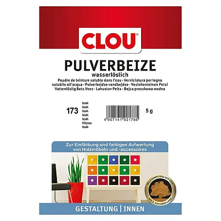 Clou  Holzbeize Pulverbeize