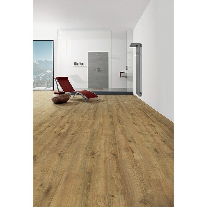 Living by Haro Hydrostar Designboden (Eiche Montana natur, Landhausdiele, 1 282 x 235 x 6,5 mm) | BAUHAUS