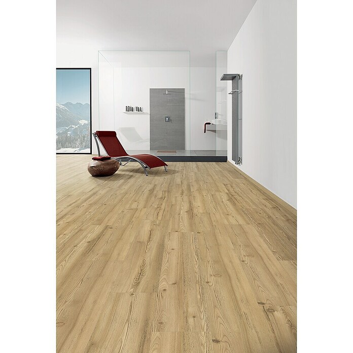 Living by Haro Hydrostar Designboden (Lärche Lugano puro, Landhausdiele, 1 282 x 235 x 6,5 mm) | BAUHAUS