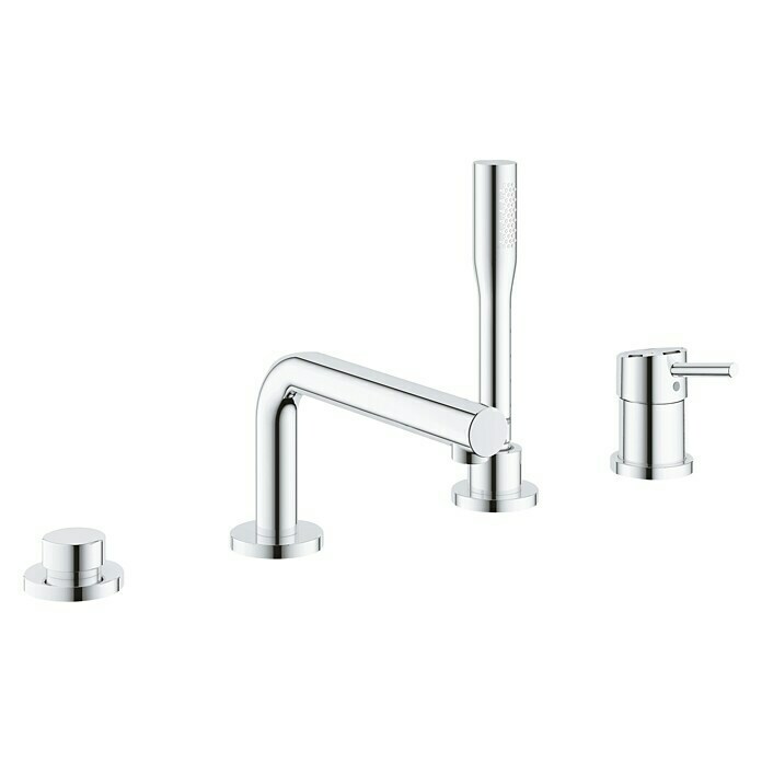 Grohe Concetto WannenrandarmaturAusführung: 4-Loch, Chrom, Glänzend Front View