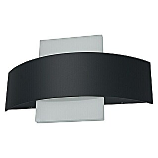 Ledvance LED-Außenwandleuchte Shield eckig (11 W, 6 x 24 x 14,2 cm, Dunkelgrau, IP44, Eckige Form)
