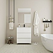 Conjunto de mueble de baño Inter F39 (L x An x Al: 39 x 70 x 85,1 cm, Blanco, 3 pzs.) | BAUHAUS